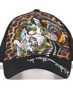 Battle Skull Leopard Hat