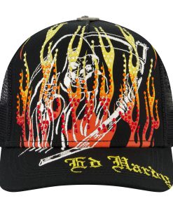 Reaper Rhinestone Trucker Hat