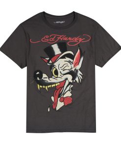 Wolf Head Throwback Rhinestone Tee