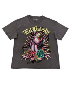 Panther Rose Boxy Tee
