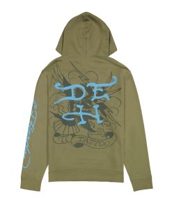 Alternative view of Crouching Panther Mens Hoodie