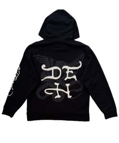 Alternative view of DG Skull Men's Hoodie