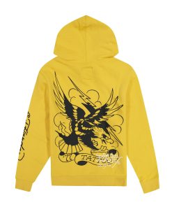 Alternative view of Death Before Dishonor Fleece Pullover Hoodie