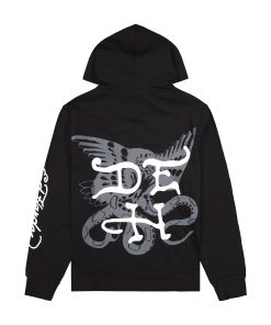 Alternative view of Eagle Snake Mens Hoodie