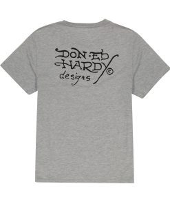 Alternative view of Rhinestone Skull Snake Tee
