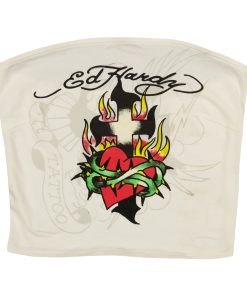 Cross Heart Tube Top