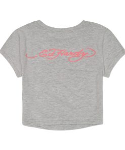 Alternative view of Rose Cobra Rhinestone Baby Tee