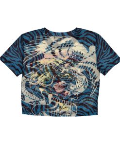 Alternative view of Tiger Head Power Mesh Baby Tee
