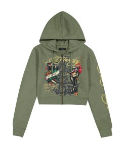 Hello Sailor Zip Front Hoodie