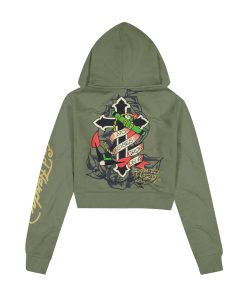 Alternative view of Hello Sailor Zip Front Hoodie