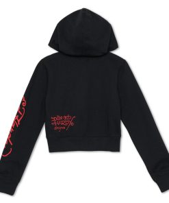 Alternative view of Nyc Skull Cropped Hoodie