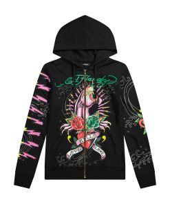 Pink Panther Long Fleece Hoodie