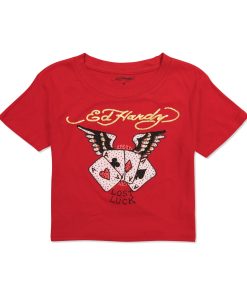 Rhinestone Aces Baby Tee