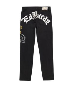 Alternative view of Dagger Skull Slim Taper Jean
