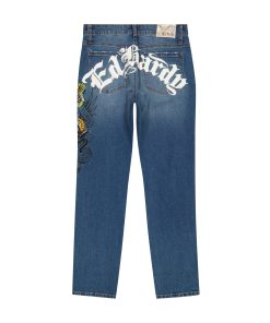 Panther Snake Slim Taper Jean