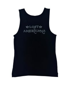 Alternative view of Lost Cards Rhinestone Rib Tank