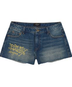 Screaming Tiger Denim Shorts