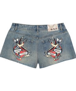 Alternative view of Swallow Denim Shorts
