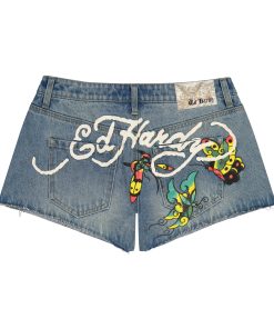 Alternative view of Butterflies Denim Short