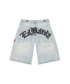 Alternative view of Dagger Sword Denim Shorts
