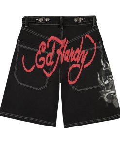 Alternative view of Sacred Heart Denim Jort