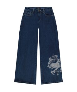 Tiger Leopard Baggy Jeans