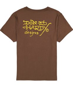 Alternative view of LKS Skull Tee - Cocoa