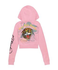 Alternative view of Tiger Dagger Zip Front Hoodie